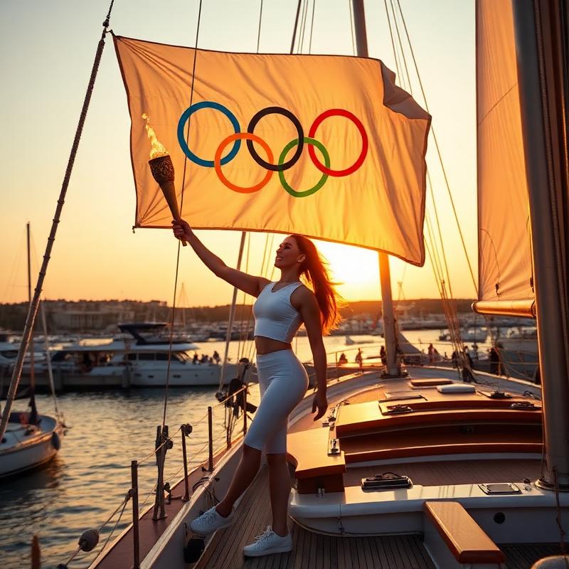 Marseille 2024 — Flamme olympique